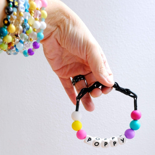 Collar Personalizado para Perro con Cuentas y Pulsera Coordinada - Nombre Grabado en Letras - Image 3