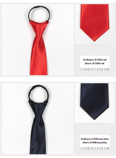 Corbata Elástica Lazy Zip para Hombre - Accesorio Formal Ejecutivo - Image 14