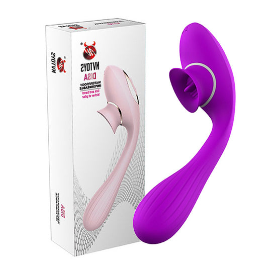 Vibrador de Lengua Flexible con Tecnología de Lametazo para Placer Intenso - Image 2