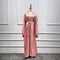 Abaya Kimono Elegante con Mangas Voluminosas - Diseño Moderno para Mujer