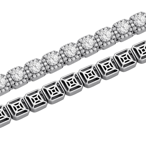 Cadena Hip Hop Plata Caramelo para Hombre - Image 4