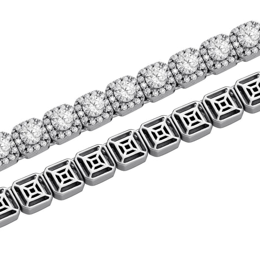 Cadena Hip Hop Plata Caramelo para Hombre - Image 4