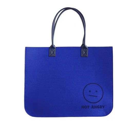 Bolsa Tote de Fieltro Grande para Viajeros Urbanos - Image 9