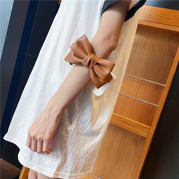 Pulsera Protectora para Cámara con Diseño de Mariposa en Colores Sólidos