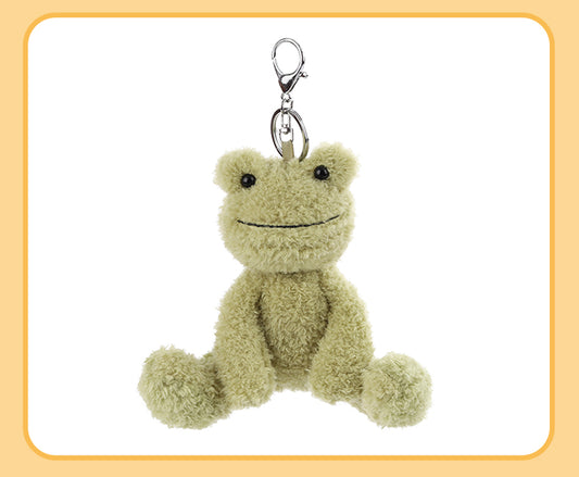 Llavero Peluche Rana Adorable para Mochila Escolar - Image 2