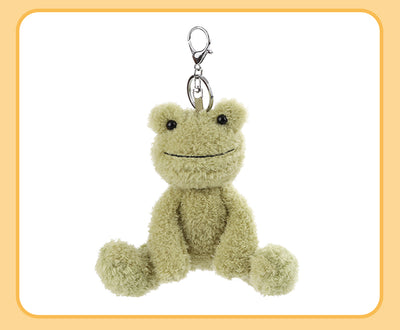 Llavero Peluche Rana Adorable para Mochila Escolar - Image 2