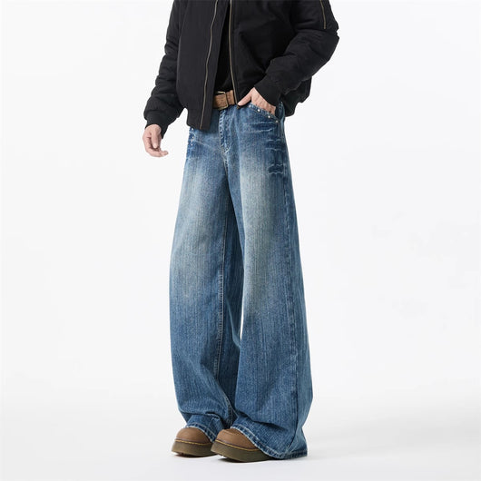 Jeans American Rivet Efecto Desgastado con Estilo Lightning - Image 9