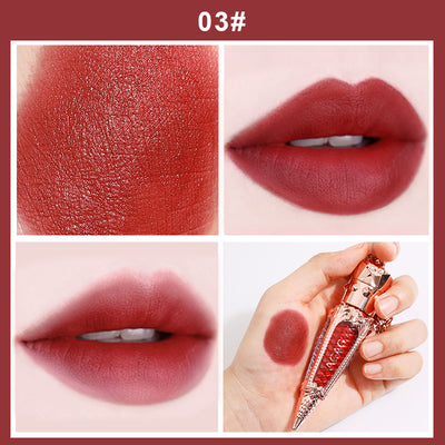 Brillo Labial Mate Reina - Glaze de Larga Duración - Image 8