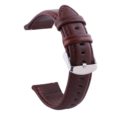 Correa de Cuero Genuine para Smartwatch - Patrón Crazy Horse Premium - Image 14
