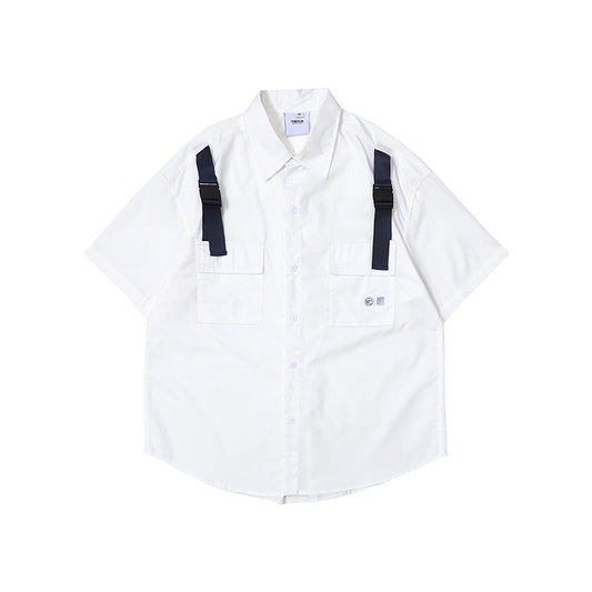Camisa Casual de Algodón Puro para Hombre y Mujer - Diseño Minimalista - Image 2
