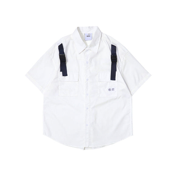Camisa Casual de Algodón Puro para Hombre y Mujer - Diseño Minimalista