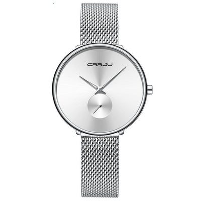 Reloj de Pulsera Mujer Acero Inoxidable Malla Minimalista - Image 20