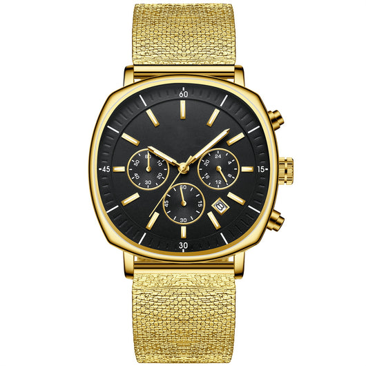 Reloj Deportivo Multifuncional con 6 Agujas, 3 Ojos y Luminoso Resistente al Agua - Image 3