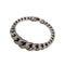 Domineering Retro Double Chinese Dragon Heads Bracelet 925 Plateado
