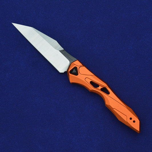Cuchillo Plegable de Acero Inoxidable Ultra Afilado para Camping y Aventura