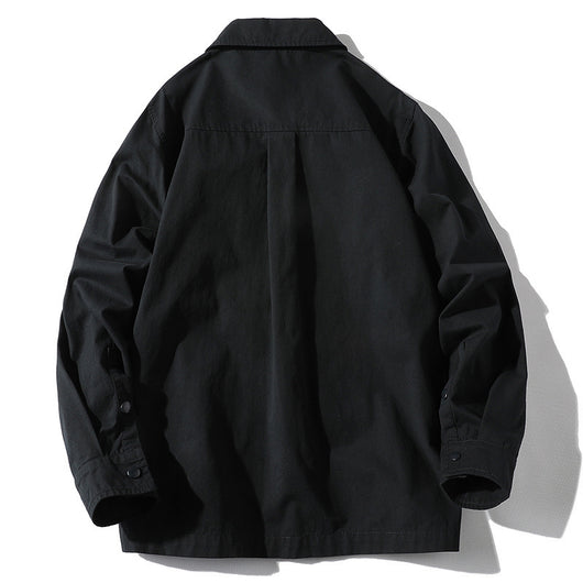 Chaqueta Camisa Casual con Múltiples Bolsillos para Hombre - Image 13