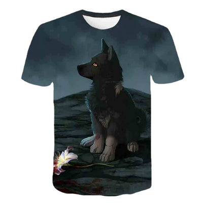 Playera Infantil Estampado Cachorro Adorable Cuello Redondo - Image 10