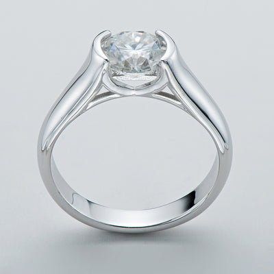 Anillo de Moissanita de 2 Quilates - Diseño Minimalista y Elegante - Image 7