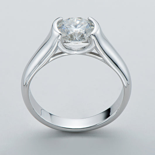Anillo de Moissanita de 2 Quilates - Diseño Minimalista y Elegante - Image 7
