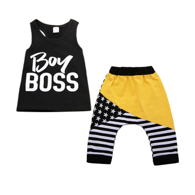Conjunto Deportivo Infantil Negro - Top y Shorts - Image 2