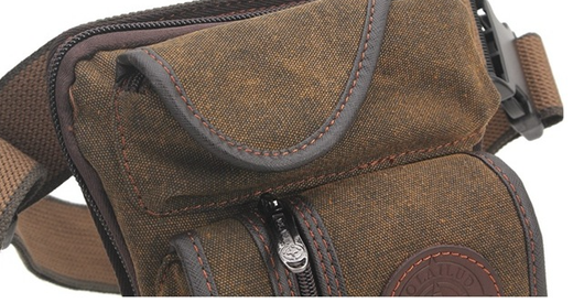 Bolsa de Cintura Multifuncional para Hombre en Lona Resistente - Image 22