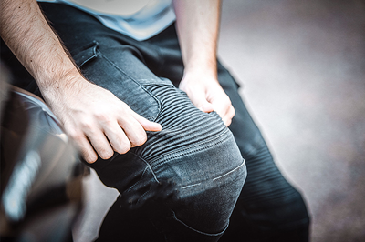 Pantalón Vaquero de Protección para Motociclista con Cinturón de Carreras Camuflaje - Image 7