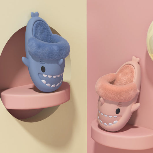 Pantuflas Tiburón Invierno Desmontables - Cálidas y Acogedoras para Casa - Image 17