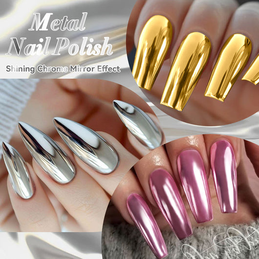 Esmalte de Uñas Espejo Metalizado Secado Rápido sin Horno - Image 54