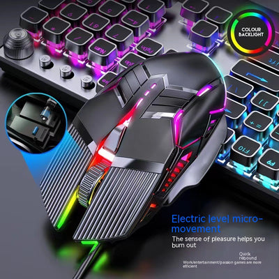 Ratón Gaming 6D con Iluminación RGB - Silencioso para Oficina y E-sports - Image 4