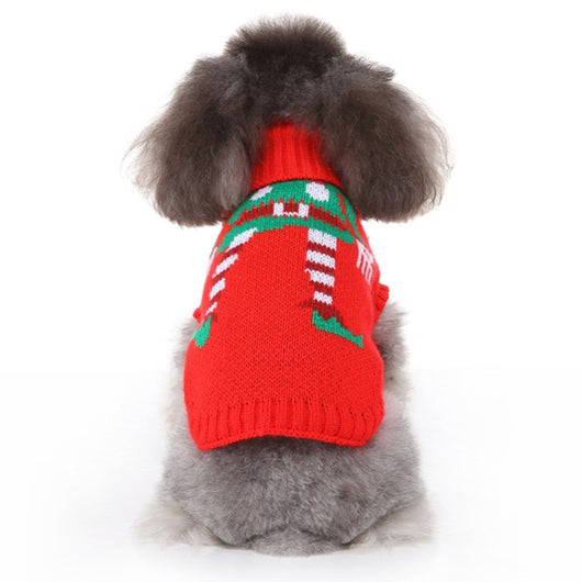 Suéter Navideño para Perros con Diseño Calavera - Abrigo Cálido de Invierno - Image 6