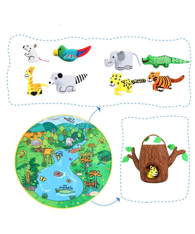 Manta de Juego Educativa con Animales para Bebés - Image 22