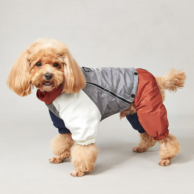 Abrigo Acolchado para Perros Medianos y Grandes - Diseño a Juego de Colores para Invierno - Image 17