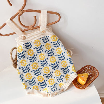 Cardigan Tejido Floral para Bebé - Romper Suéter Infantil - Image 21