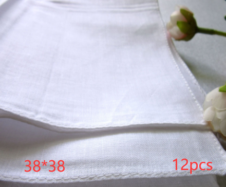 Pañuelo Cuadrado Blanco de Algodón Puro - Diseño Tie-Dye DIY Personalizado - Image 6