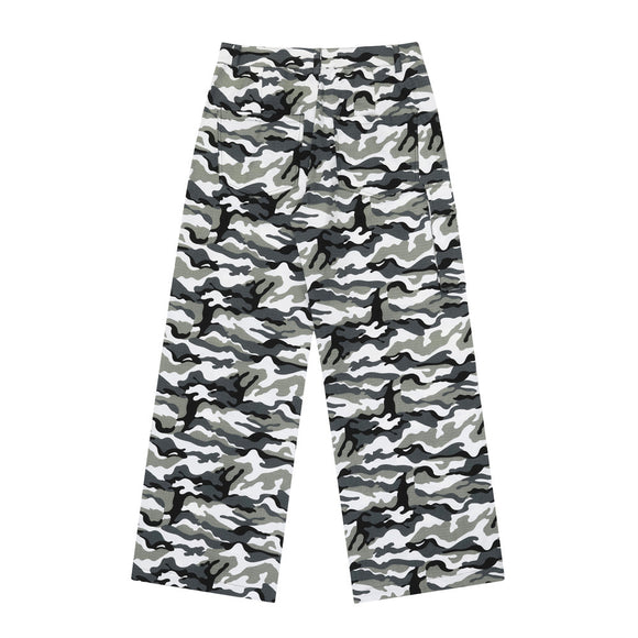 Calças de Trabalho Táticas Paraquedista Camuflada