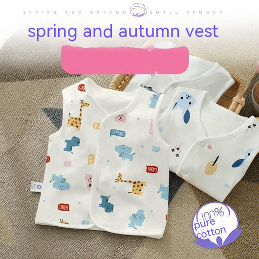 Chaleco de Algodón Infantil para Primavera y Otoño