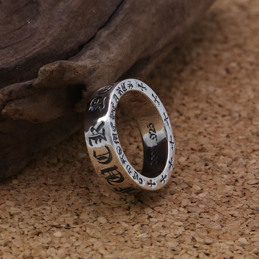 Anillo Coreano con Letra Cruzada - Image 7