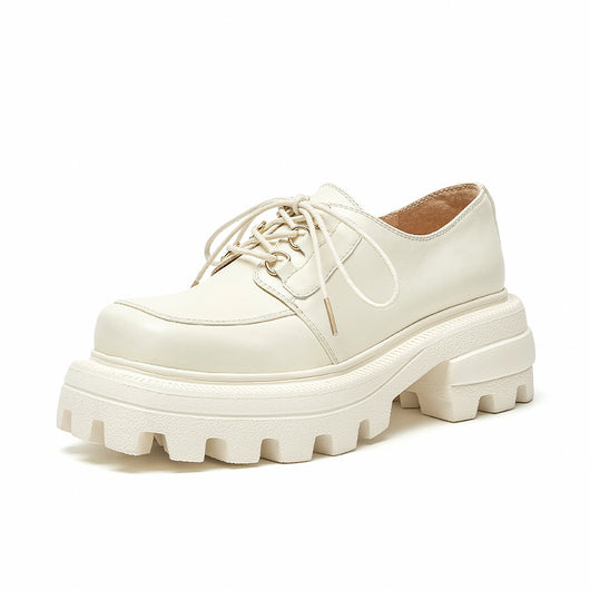 Zapatos de Plataforma con Tacón Grueso y Punta Cuadrada para Mujer - Image 7
