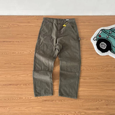 Pantalones de Trabajo Reforzados con Doble Rodillera y Remaches - Image 8
