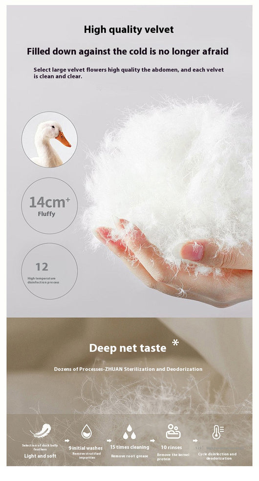 Abrigo de Plumón de Pato Blanco para Invierno con Tecnología Reflectante - Image 14