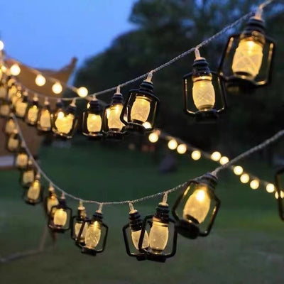 Lámpara Retro LED Estilo Linterna de Queroseno para Camping - Image 2