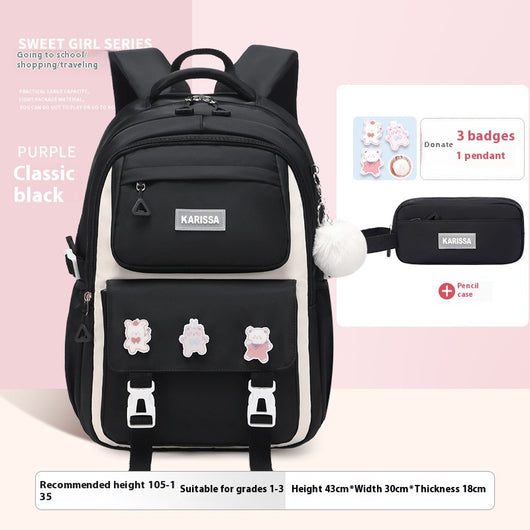 Mochila Escolar Impermeable de Tela Oxford para Niños - Image 18