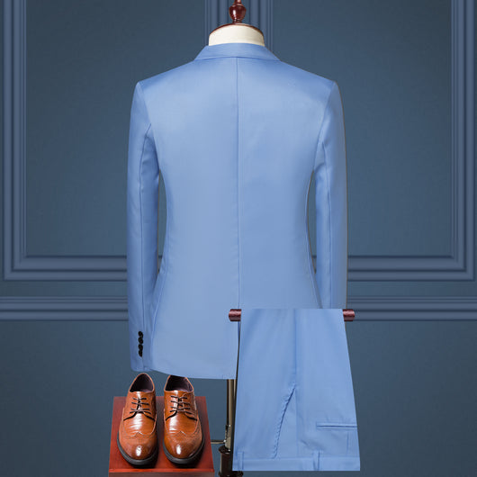 Conjunto de Dos Piezas Casual Liso para Hombre - Image 27