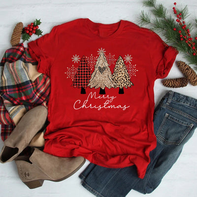 Playera Navideña Roja Unisex - Diseño Comercial Internacional - Image 2