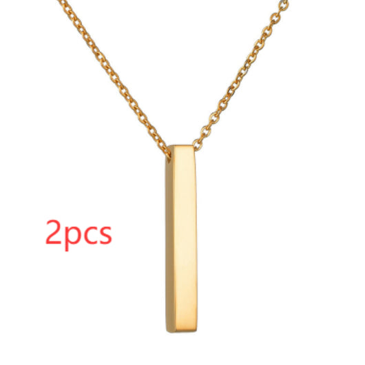 Collar Cilindro Acero Inoxidable Personalizado con Nombre - Image 19