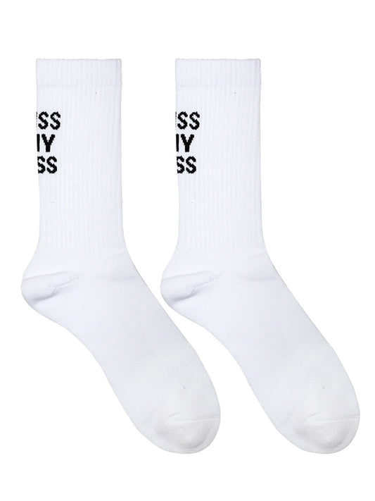 Calcetines Deportivos Altos de Algodón para Fitness - Image 2
