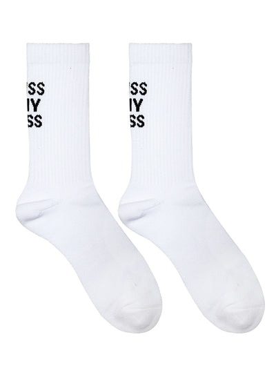 Calcetines Deportivos Altos de Algodón para Fitness - Image 2