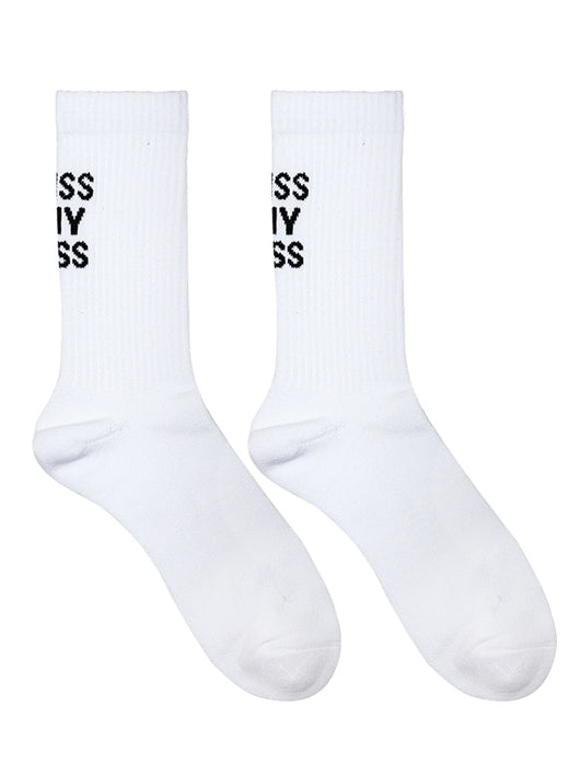Calcetines Deportivos Altos de Algodón para Fitness - Image 2
