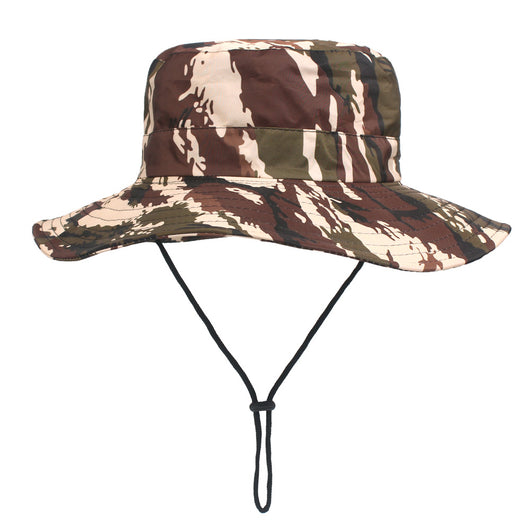 Gorro de Pesca con Ala Ancha Camuflaje para Pesca y Montaña - Image 14