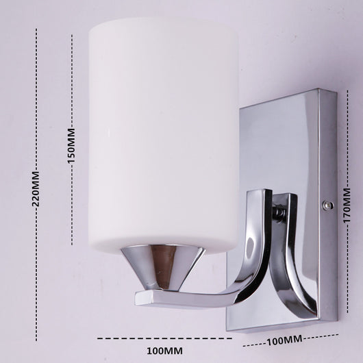 Lámpara de Pared de Cristal Minimalista para Mesita de Noche - Image 9